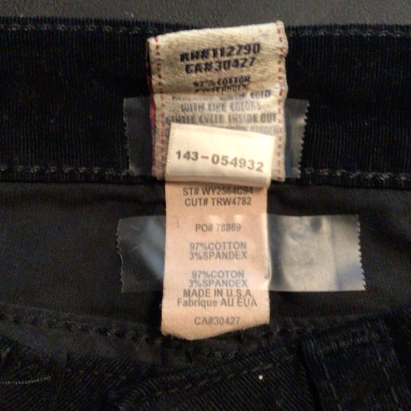 True Religion Becky Flared Corduroy Jeans Women's size 26 - Picture 4 of 10